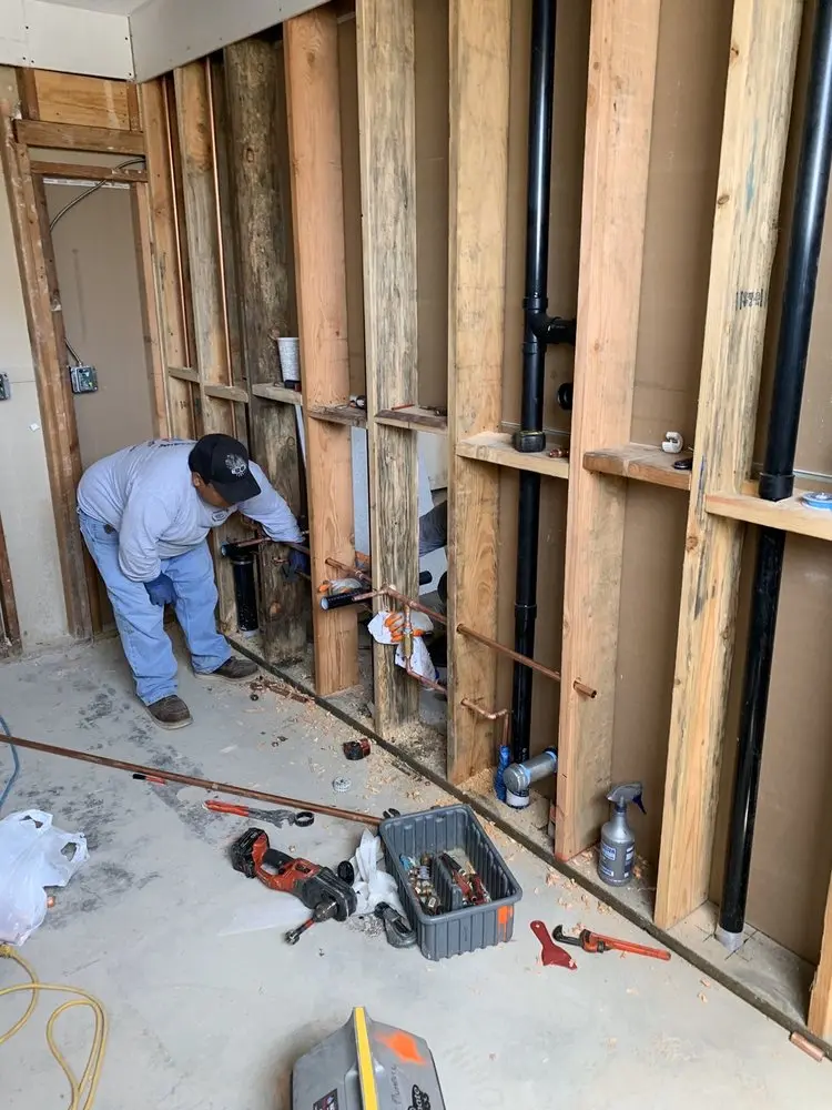Commercial rough-in plumbing for Gas Line Repair in Westlake Place